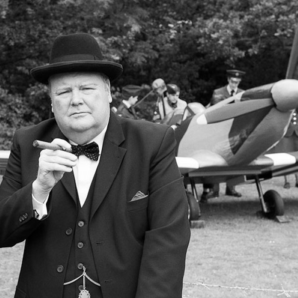 Winston Churchill Lookalike